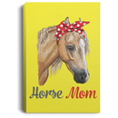 Horse Canvas - Horse Mom Gift For Lovers Horse Ribbon Canvas Wall Art Decor Horses - CANPO75 - CustomCat