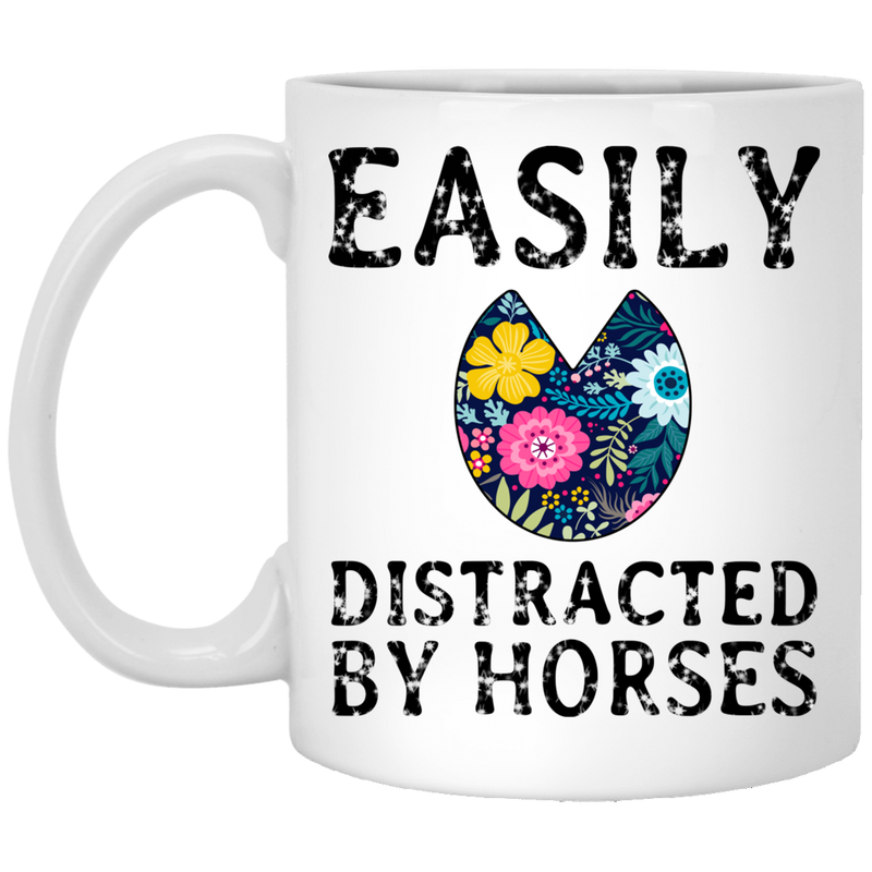 Horse Coffee Mug Donkeys And Beer Make Me Feel Less Murdery 11oz - 15oz Black Mug CustomCat