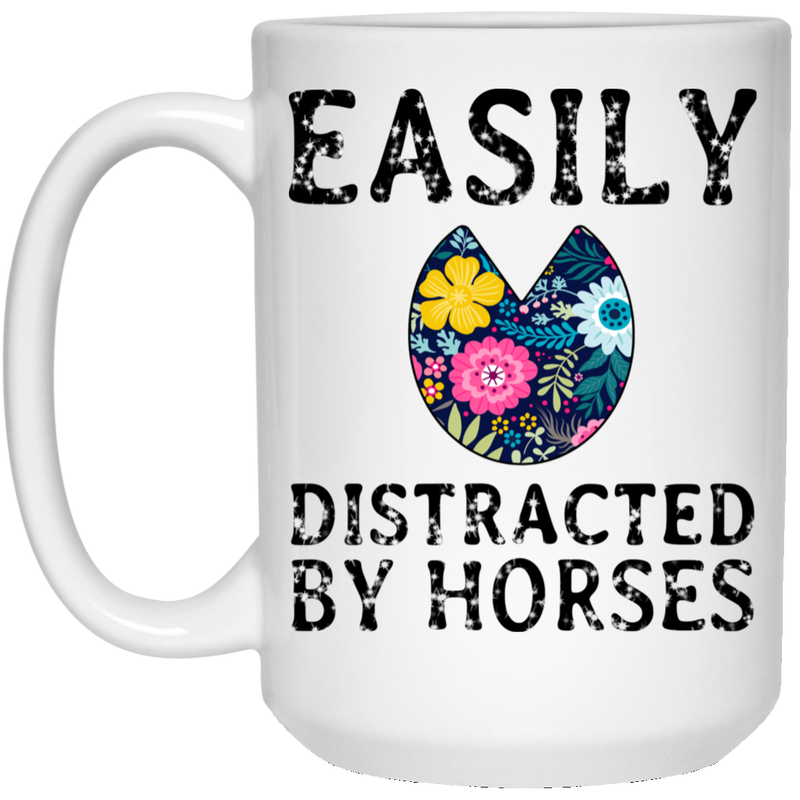 Horse Coffee Mug Donkeys And Beer Make Me Feel Less Murdery 11oz - 15oz Black Mug CustomCat