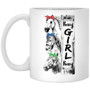 Horse Coffee Mug Hay Girl Hay Hippie 11oz - 15oz White Mug CustomCat