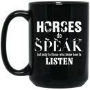 Horse Coffee Mug Horses And Coffee Make Me Feel Less Murdery 11oz - 15oz Black Mug CustomCat