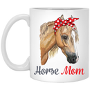 Horse Coffee Mug I Just Want Peace In My Heart Flowers In My Hair And A Horse By My Side 11oz - 15oz White Mug CustomCat
