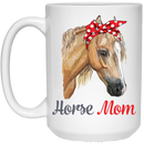Horse Coffee Mug I Just Want Peace In My Heart Flowers In My Hair And A Horse By My Side 11oz - 15oz White Mug CustomCat