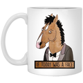 Horse Coffee Mug If Today Was A Face It's A Horse Face For Funny Gifts 11oz - 15oz White Mug CustomCat