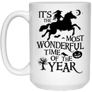 Horse Coffee Mug It's The Most Wonderful Time Of The Year For Halloween Gifts 11oz - 15oz White Mug CustomCat