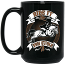 Horse Coffee Mug Ride It Like You Stole It Horse Girl Lovers Ridding Horse 11oz - 15oz Black Mug CustomCat