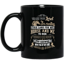 Horse Coffee Mug Thank You Lord For Creating This Land For My Horse And Me To Ride 11oz - 15oz Black Mug CustomCat
