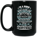 Horse Coffee Mug To A Rider A Horse Is Not A Pet And Not A Friend Horse Quote  11oz - 15oz Black Mug CustomCat