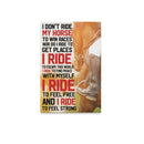Horse I Ride My Horse Canvas interestprint