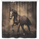Horse Shower Curtains 3D Horses Cowboy Shower Curtain For Bathroom Decor