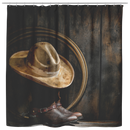 Horse Shower Curtains 3D Horses Cowboy Shower Curtains For Bathroom Decor