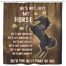 Horse Shower Curtains Horse Is All Of My World Shower Curtains For Bathroom Decor