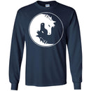 Horse T-Shirt Couple Black White Yingyang Horse Shape For Valentine Tee Gifts Tee Shirt CustomCat