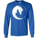 Horse T-Shirt Couple Black White Yingyang Horse Shape For Valentine Tee Gifts Tee Shirt CustomCat