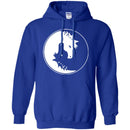 Horse T-Shirt Couple Black White Yingyang Horse Shape For Valentine Tee Gifts Tee Shirt CustomCat