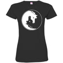 Horse T-Shirt Couple Black White Yingyang Horse Shape For Valentine Tee Gifts Tee Shirt CustomCat