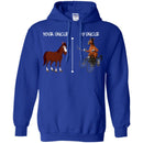 Horse T-Shirt Difference Of Your Horse And My Horse Is That Mine Is Cooler Than Yours Tee Shirt CustomCat