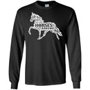 Horse T-Shirt Flowers Plants Made A Horse Shaper Life Is Better With Horse Around Tee Gift Tee Shirt CustomCat