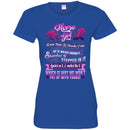 Horse T-Shirt Horse & Girl Know How To Handle Crap For Girl Birthday Gifts Tee Shirt CustomCat