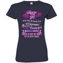 Horse T-Shirt Horse & Girl Know How To Handle Crap For Girl Birthday Gifts Tee Shirt CustomCat