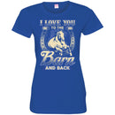 Horse T-Shirt I Love You To The Barn And Back Jockey Tee Gifts Tee Shirt CustomCat