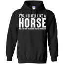 Horse T-Shirt I Smell Like A Horse I Do Not Consider That A Problem Tee Gifts Tee Shirt CustomCat