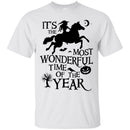 Horse T-Shirt It's The Most Wonderful Time Of The Year For Halloween Gifts Tee Shirt CustomCat