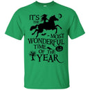 Horse T-Shirt It's The Most Wonderful Time Of The Year For Halloween Gifts Tee Shirt CustomCat