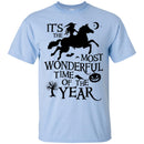 Horse T-Shirt It's The Most Wonderful Time Of The Year For Halloween Gifts Tee Shirt CustomCat