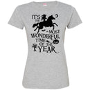 Horse T-Shirt It's The Most Wonderful Time Of The Year For Halloween Gifts Tee Shirt CustomCat
