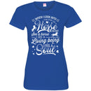 Horse T-Shirt When I Look Into The Eyes Of A Horse I Do Not See A Horse Tee Gifts Tee Shirt CustomCat