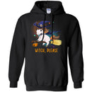 Horse T-Shirt Witch Horse Is Riding A Broom For Halloween Holiday Gifts Tee Gifts Tee Shirt CustomCat