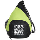 Horses Make Me Happy You Not So Much CustomCat