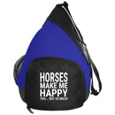 Horses Make Me Happy You Not So Much CustomCat