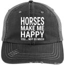 Horses Make Me Happy You Not So Much CustomCat
