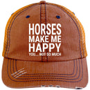 Horses Make Me Happy You Not So Much CustomCat