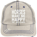 Horses Make Me Happy You Not So Much CustomCat