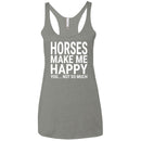 Horses Make Me Happy You Not So Much CustomCat