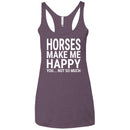 Horses Make Me Happy You Not So Much CustomCat