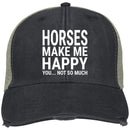 Horses Make Me Happy You Not So Much CustomCat