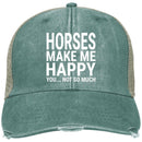 Horses Make Me Happy You Not So Much CustomCat