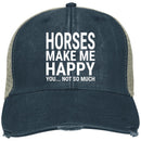Horses Make Me Happy You Not So Much CustomCat