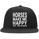 Horses Make Me Happy You Not So Much CustomCat