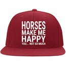 Horses Make Me Happy You Not So Much CustomCat