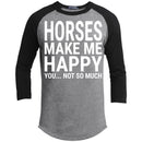 Horses Make Me Happy You Not So Much CustomCat
