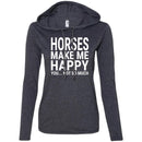 Horses Make Me Happy You Not So Much CustomCat
