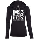 Horses Make Me Happy You Not So Much CustomCat