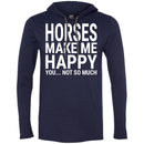 Horses Make Me Happy You Not So Much CustomCat