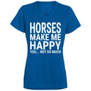 Horses Make Me Happy You Not So Much CustomCat