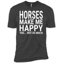 Horses Make Me Happy You Not So Much CustomCat